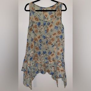 Boutique Floral Tank Top - mittoshop